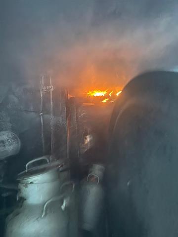 Brand Strickhof Ökonomiegebäude 